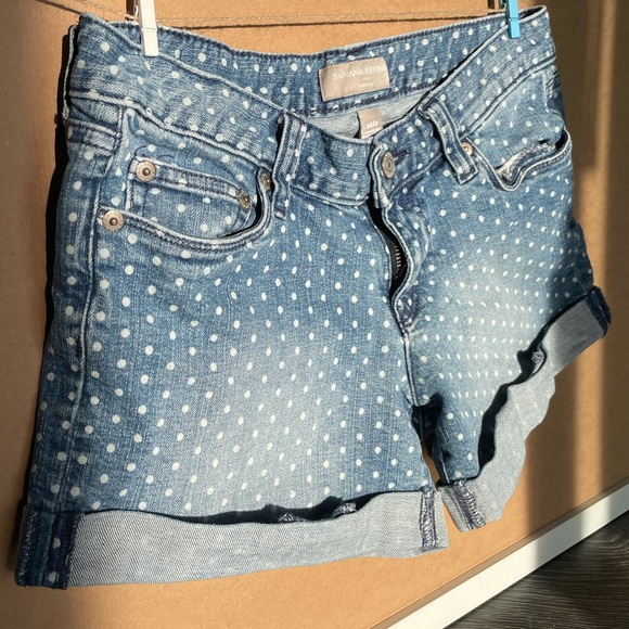 Banana republic polka dots shorts 26 - Picture 2 of 13